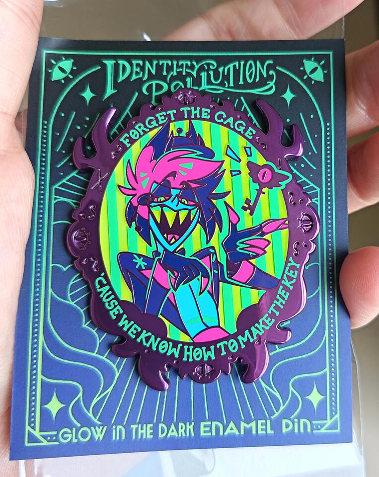 Glow in the Dark Pin