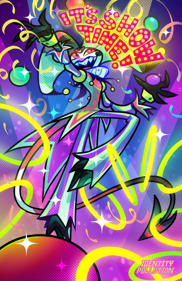 Fizz signing print