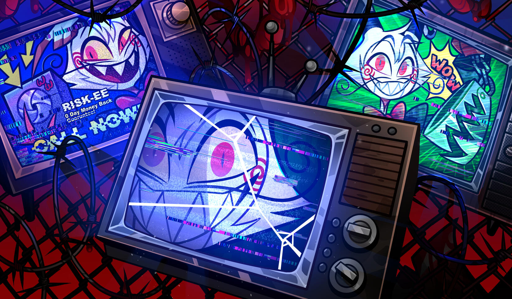 Helluva Boss 2025 halloween Playmat