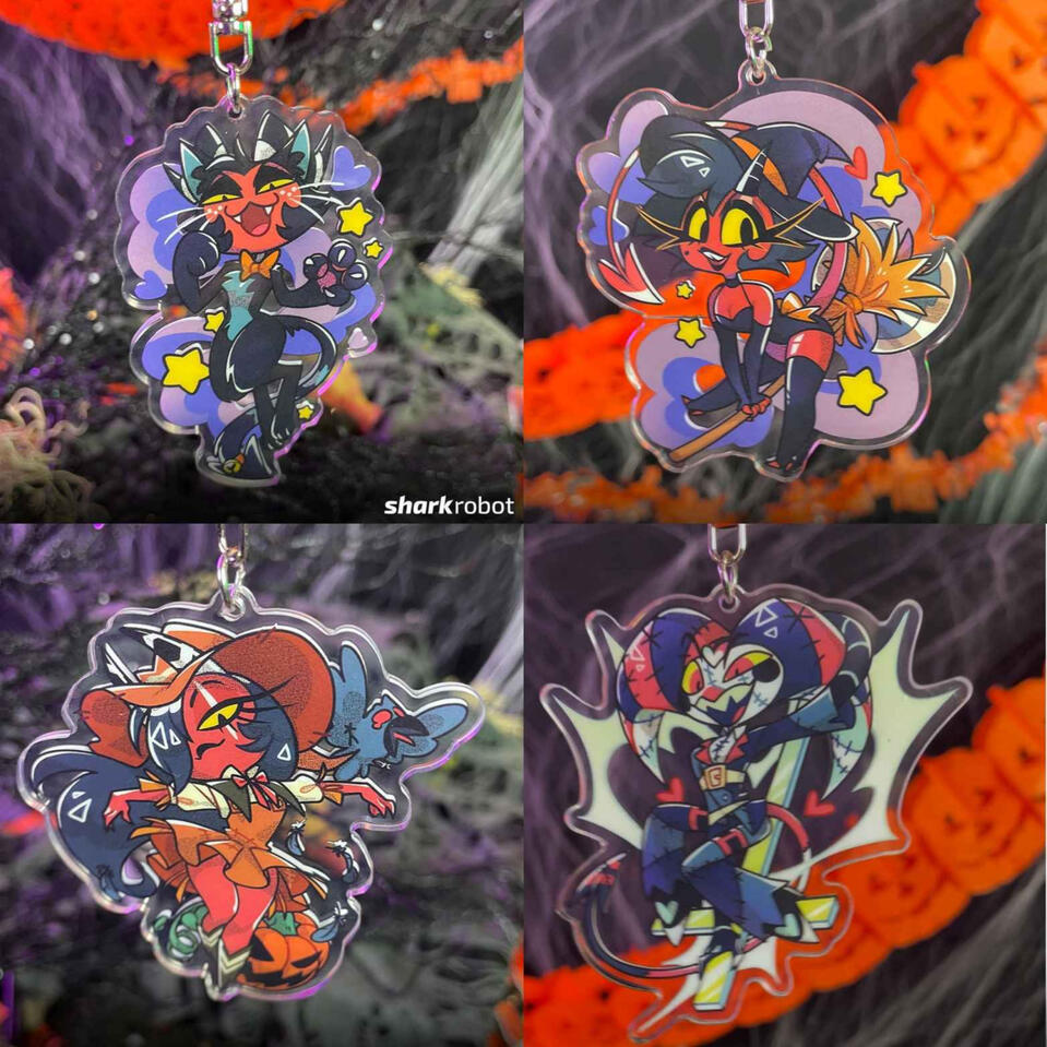 Helluva Boss 2024 halloween charms