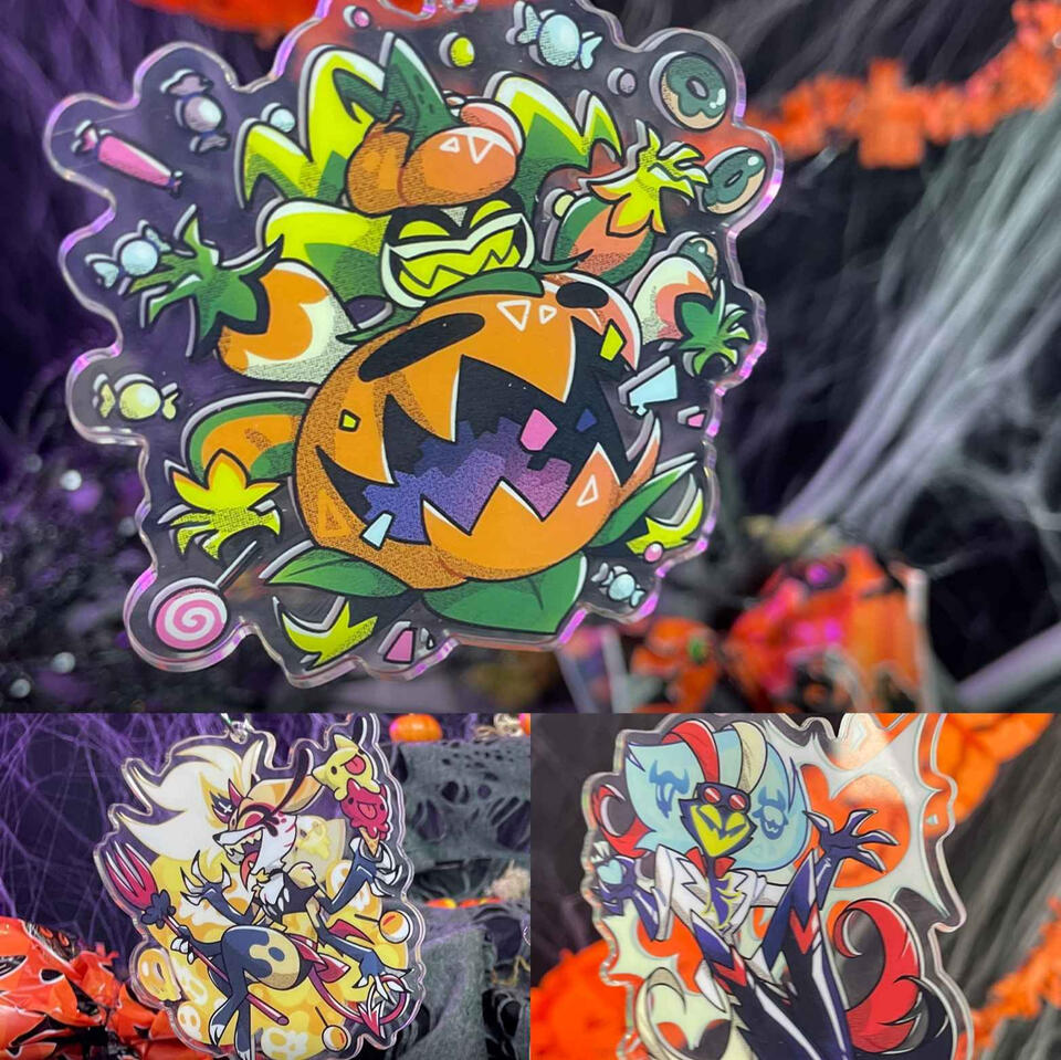 Helluva Boss 2024 halloween charms